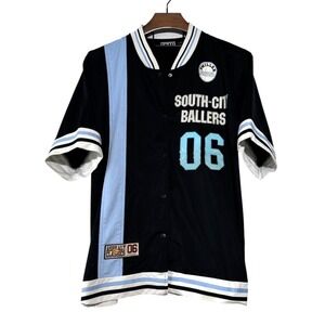P. Miller Vintage Asphalt Classics South City Ballers Lined Jersey Large